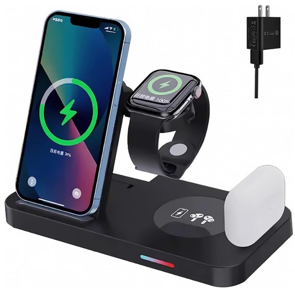 Other - 4-in-1 Ultra Fast Wireless Charging Station (Phone, Watch, Airpod, Pencil)
